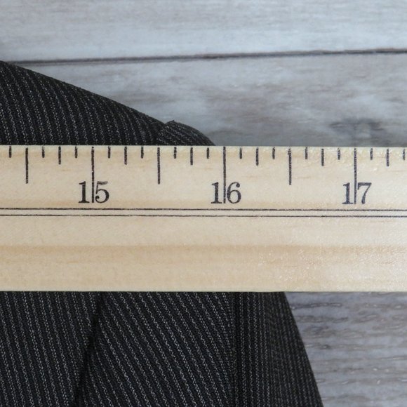 Anne Klein* Women's One Button Blazer Size 8 Brown/Hint of Tan‎ - Picture 8 of 11